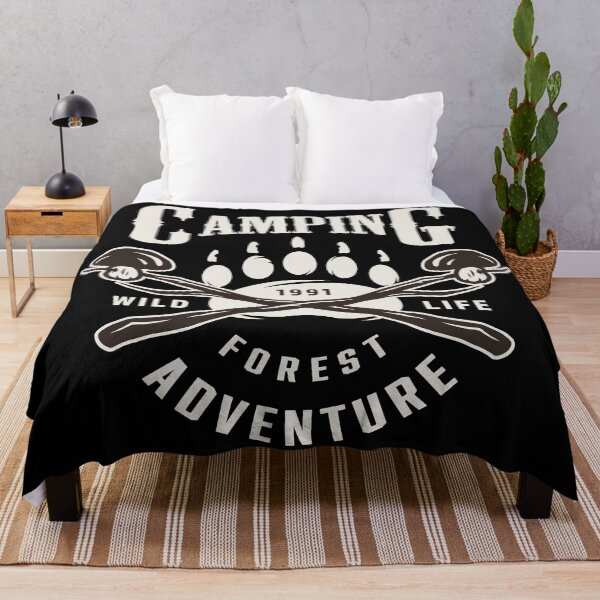 Item preview, Camping Wildlife Forest Adventure designed and sold by Vector Scout Lab.