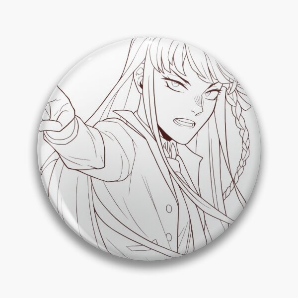 Item preview, Kyoko Kirigiri (Line Art) designed and sold by JellyJamArts.