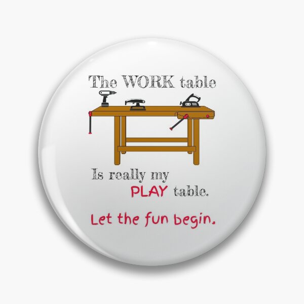 Item preview, The WORK table is really my PLAY table. For Workshops designed and sold by FinalCut55.