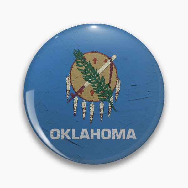 Item preview, Oklahoma Flag Wall designed and sold by TRowanDesign.