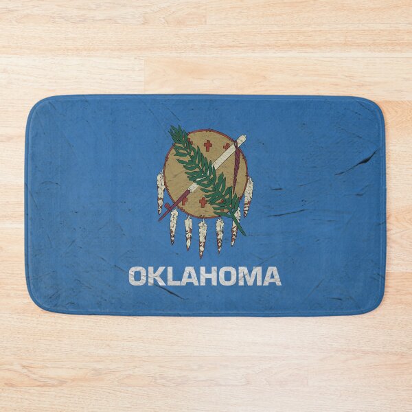 Item preview, Oklahoma Flag Wall designed and sold by TRowanDesign.