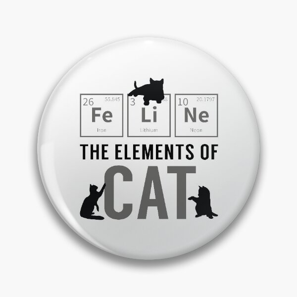 Artikelvorschau, Die Elemente der Katze entworfen und verkauft von LuckyFoxDesigns.