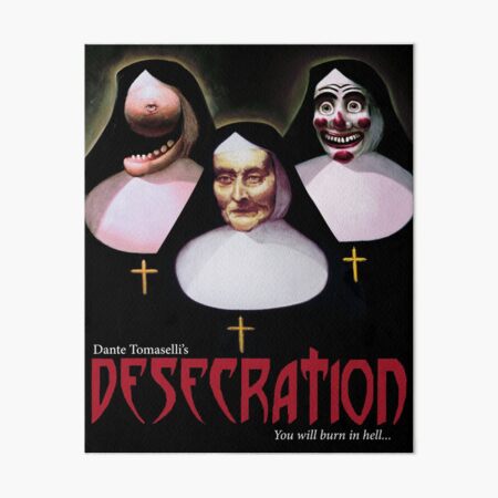 Dante Tomaselli's Desecration Art Board Print