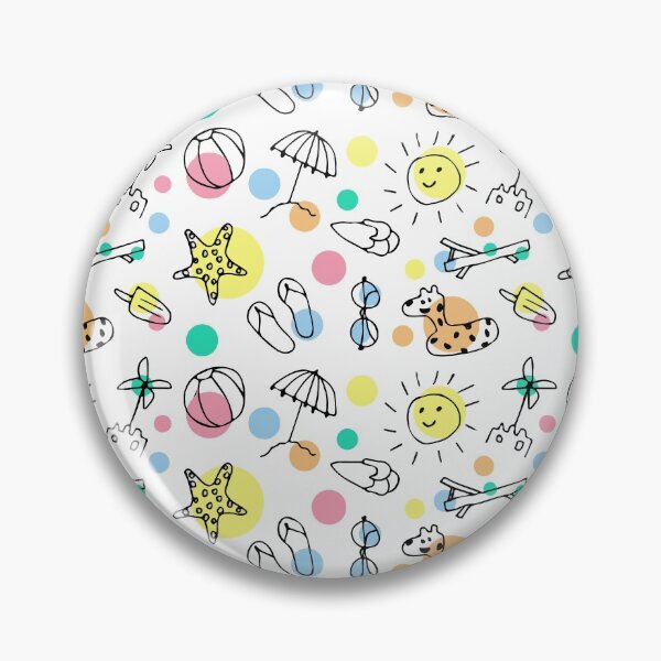 Item preview, Summer Vibe Decorative pattern  designed and sold by Iconique Space.