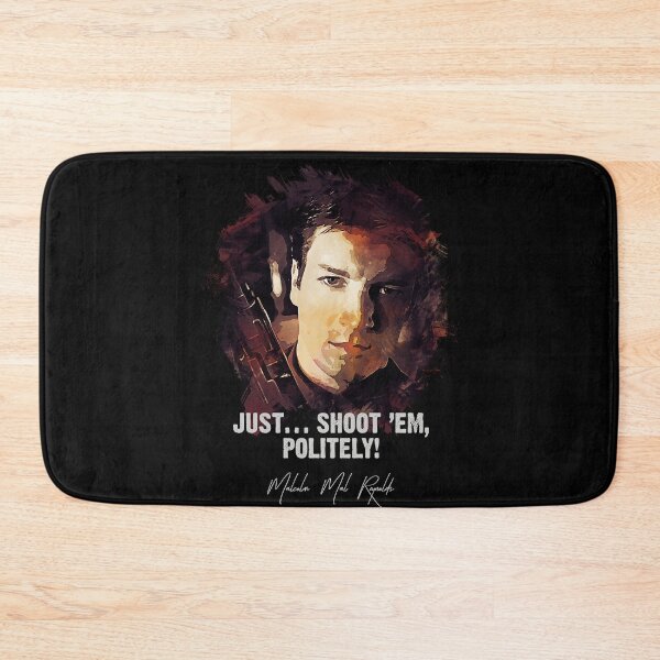 Item preview, Captain Malcolm Reynolds - Celebrating FIREFLY with an EPIC FUNNY quote designed and sold by Naumovski.