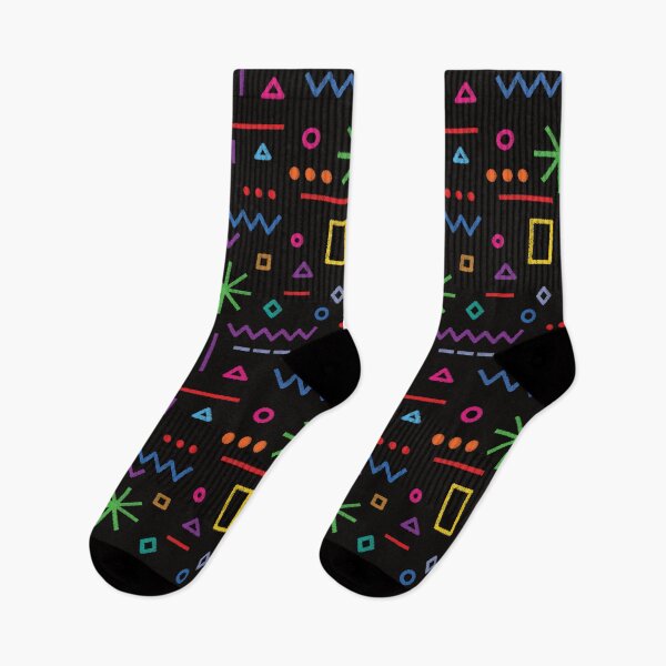 Item preview, Neon Lines & Shapes Pattern designed and sold by Karenw00d.