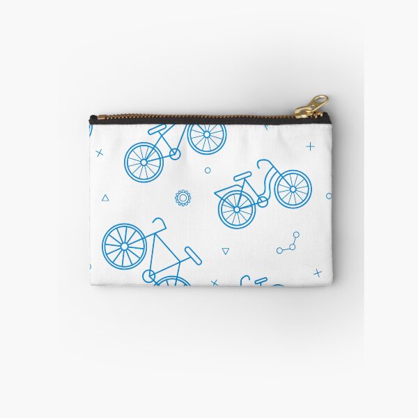Item preview, Baby Blue Bicycle Decorative pattern designed and sold by Iconique Space.