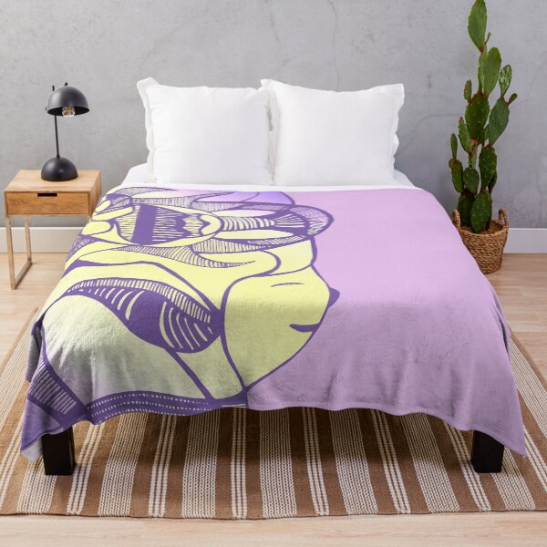 Item preview, Cartoon character on purple background, illustration designed and sold by Stéphane  Thirion.