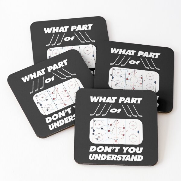Item preview, Hockey Rules Are Simple designed and sold by Sticker-Tee.