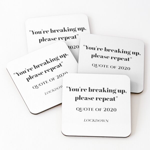 Item preview, Lockdown — You're Breaking Up, Please Repeat designed and sold by Galathi Designs.