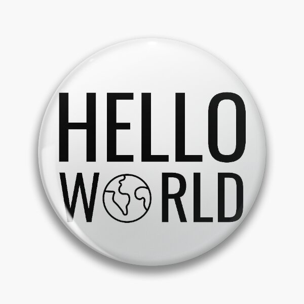 Item preview, Hello World Simple designed and sold by Medmac's Designs.
