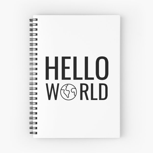 Item preview, Hello World Simple designed and sold by Medmac's Designs.