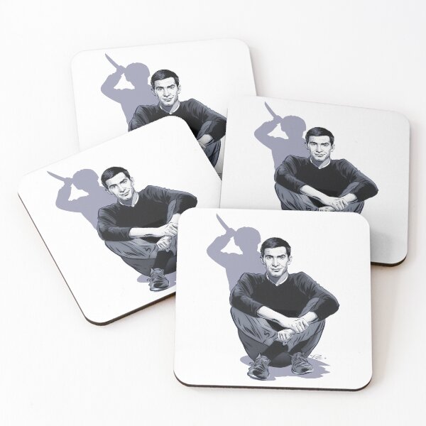 Item preview, Anthony Perkins - An illustration by Paul Cemmick designed and sold by TIGERDAVER.