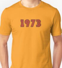 Camiseta ajustada Vintage Look 1970's Funky Year Graphic 1973