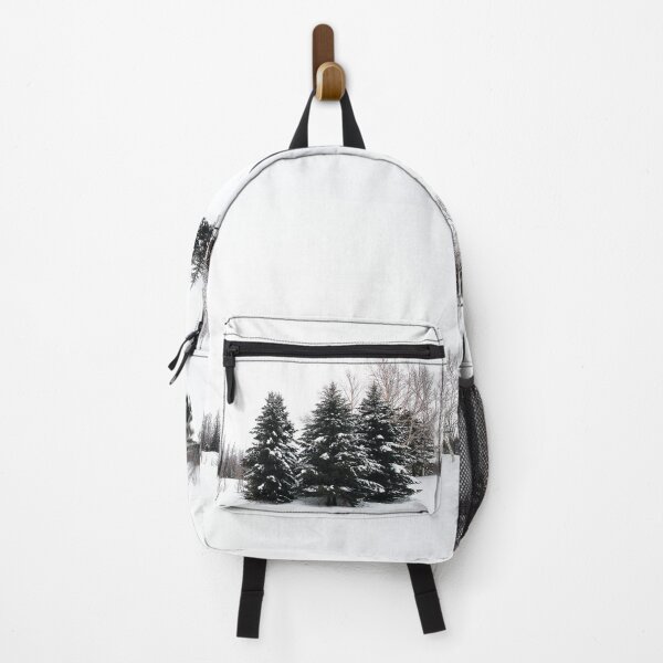 Item preview, White Christmas with Snowy Forest Firs designed and sold by yappei.