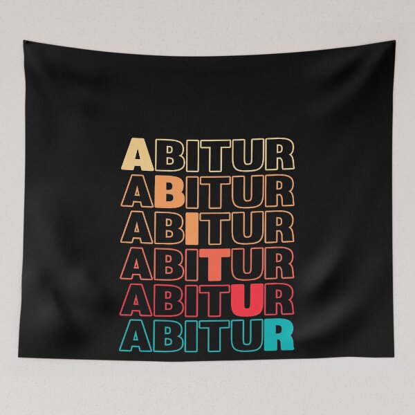 Item preview, Abitur graduation high school school school gift idea designed and sold by redshirtz.