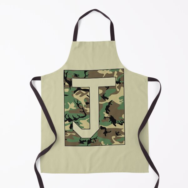 Item preview, Letter "J" Military Camo Stencil font designed and sold by 65 MCMLXV.