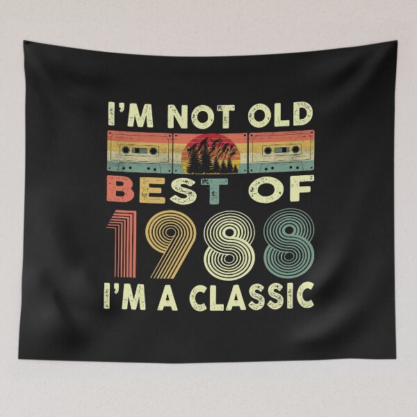 Item preview,  Best Of 1988 32th Birthday Gifts Cassette Tape Vintage  designed and sold by binly123.