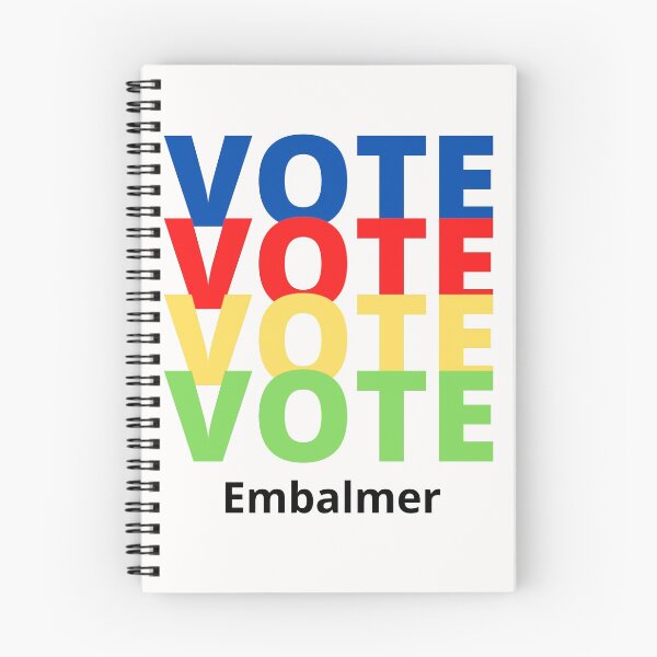 Item preview, Vote Embalmer designed and sold by majeed10.