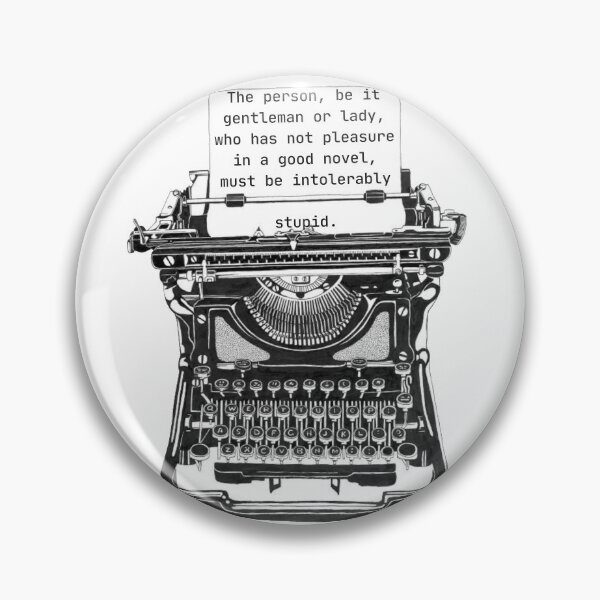 Item preview, Jane Austen Quote designed and sold by chrisevanswife.