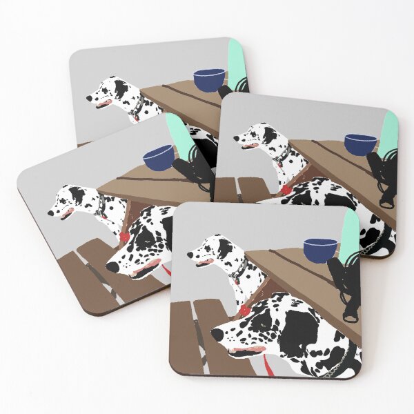 Item preview, Dalmatians at a Picnic designed and sold by Katy Briant.