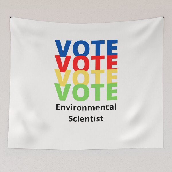 Item preview, Vote Environmental Scientist designed and sold by majeed10.