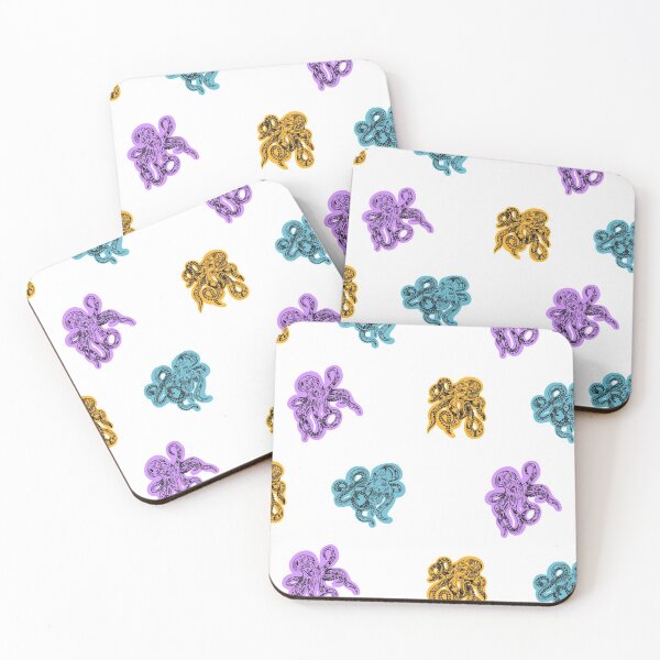 Item preview, Octopi Octopus Beach Sea Underwater Ocean Summer Colorful  designed and sold by Avocado Applesauce.
