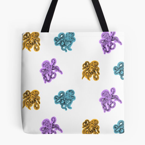 Item preview, Octopi Octopus Beach Sea Underwater Ocean Summer Colorful  designed and sold by Avocado Applesauce.