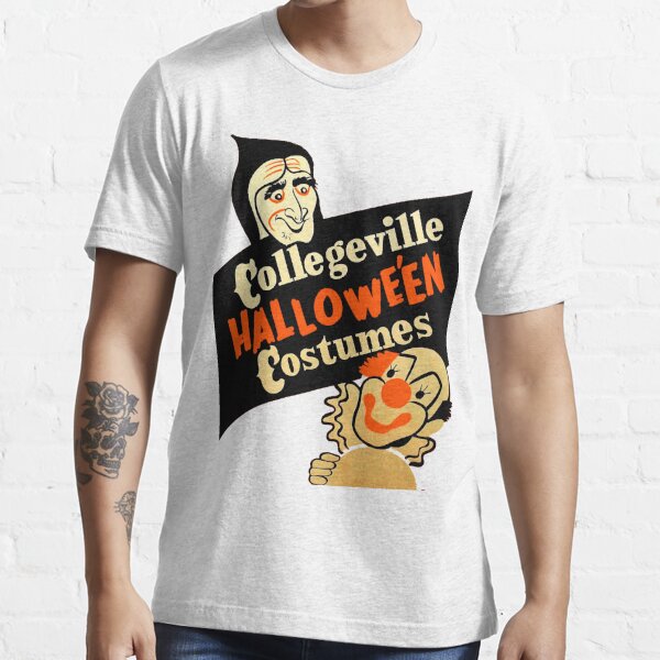 "Collegeville Hallowe'en Costumes" Tshirt for Sale by attractivedecoy