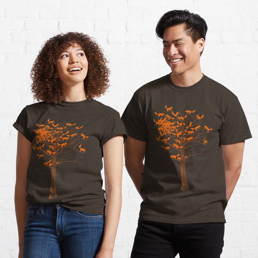 Blazing Fox Tree Classic T-Shirt