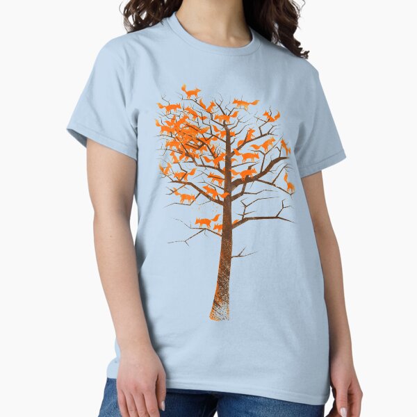 Vista previa del artículo con la obra «Árbol de zorro ardiente», diseñado y vendido por 38Sunsets.