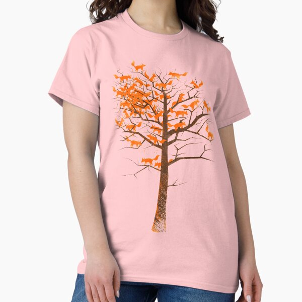 Vista previa del artículo con la obra «Árbol de zorro ardiente», diseñado y vendido por 38Sunsets.