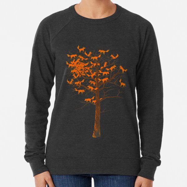 Blazing Fox Tree Lightweight Sweatshirt