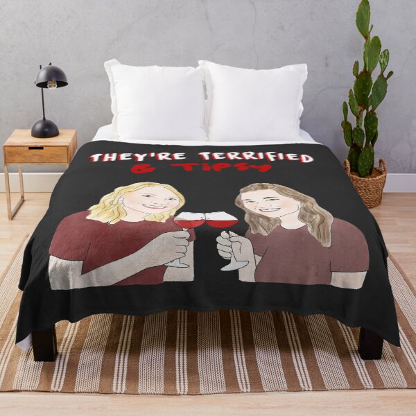 Tipsy Pod - Normal Logo (Large) Throw Blanket