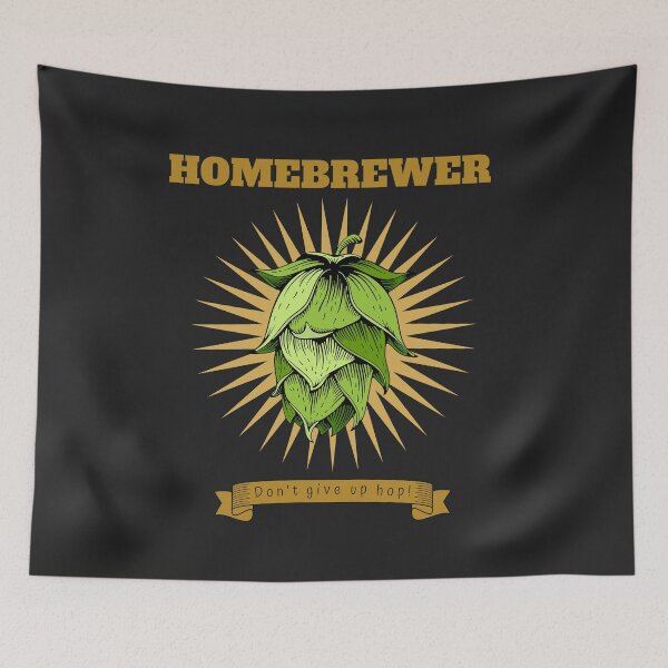 Item preview, Homebrewer - don't give up hop ! designed and sold by Ornicar.