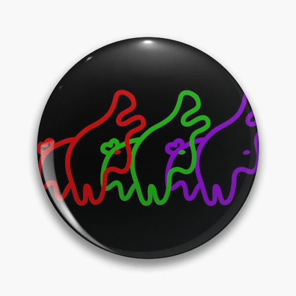Item preview, 3 Rabbits RGP Black Background designed and sold by alex-htcb.