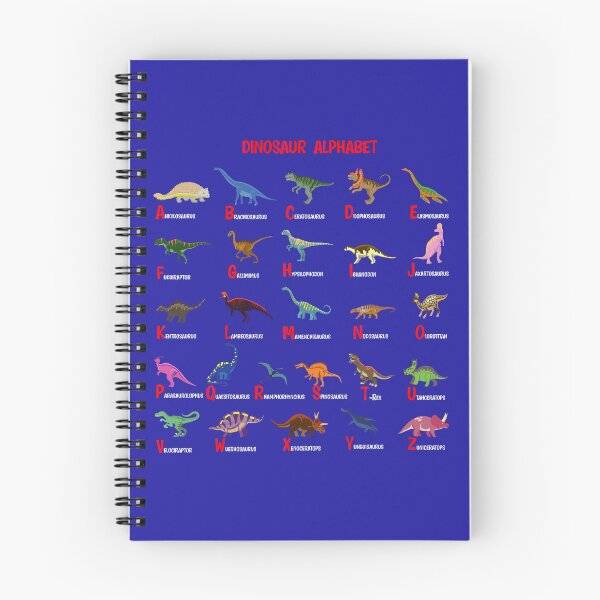Item preview, Dinosaur Alphabet, Funny Gift for Dinosaur Lovers Kids, Boys and Adults designed and sold by smaynoo.