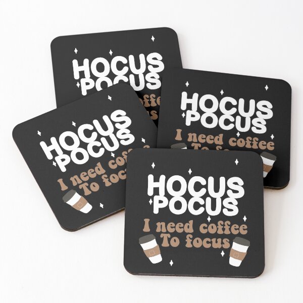 Item preview, Hocus Pocus I need coffee to focus  designed and sold by RedJazz.