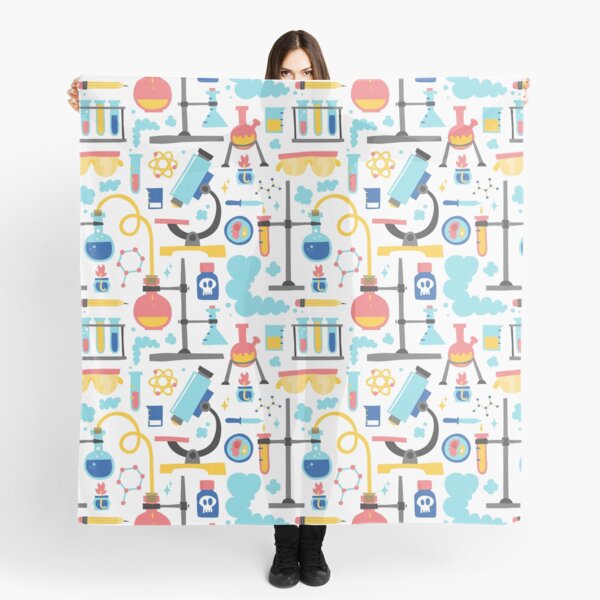 Item preview, Chemistry lab science equipment pattern designed and sold by dmitriylo.