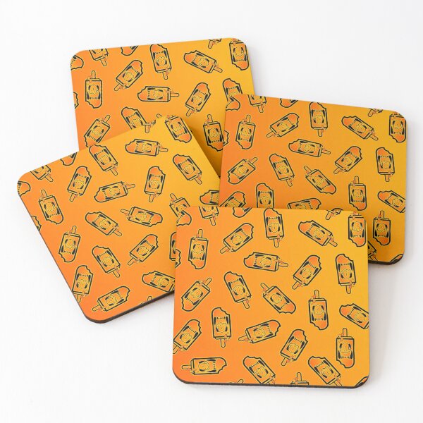 Item preview, Screamsicle (pattern) (orange) designed and sold by BoneArtPetite.