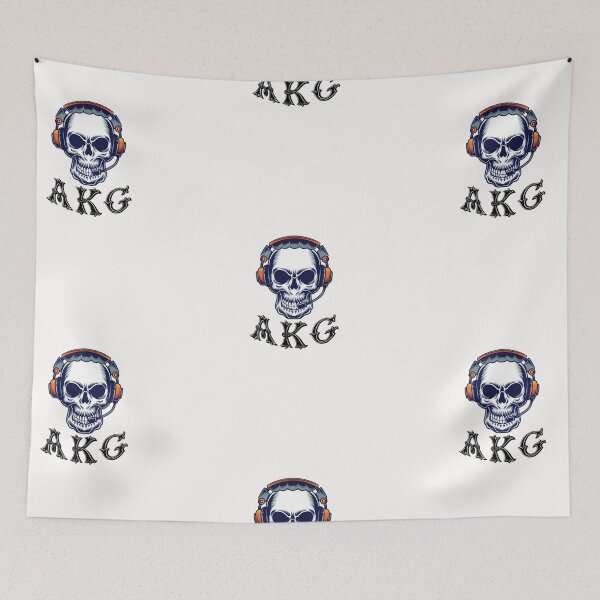 Item preview, AKG cool skull designed and sold by Dear-Ashlin.