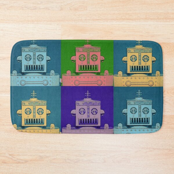 Item preview, Retro Robot Heads designed and sold by hazer888.
