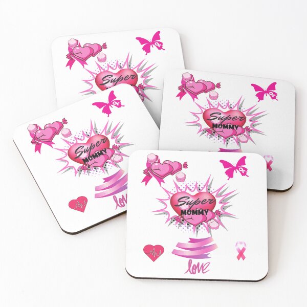 Item preview, Super Mommy-Breast Cancer Awareness  designed and sold by Trendi61.