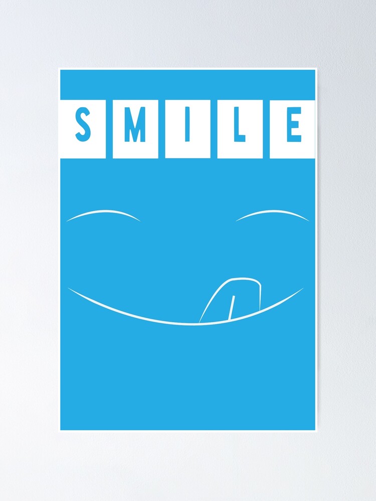 smiley-face-poster-by-stop-shop-redbubble