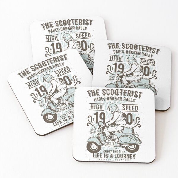Item preview, Life Is A Journey. The Scooterist. designed and sold by wkyip79.