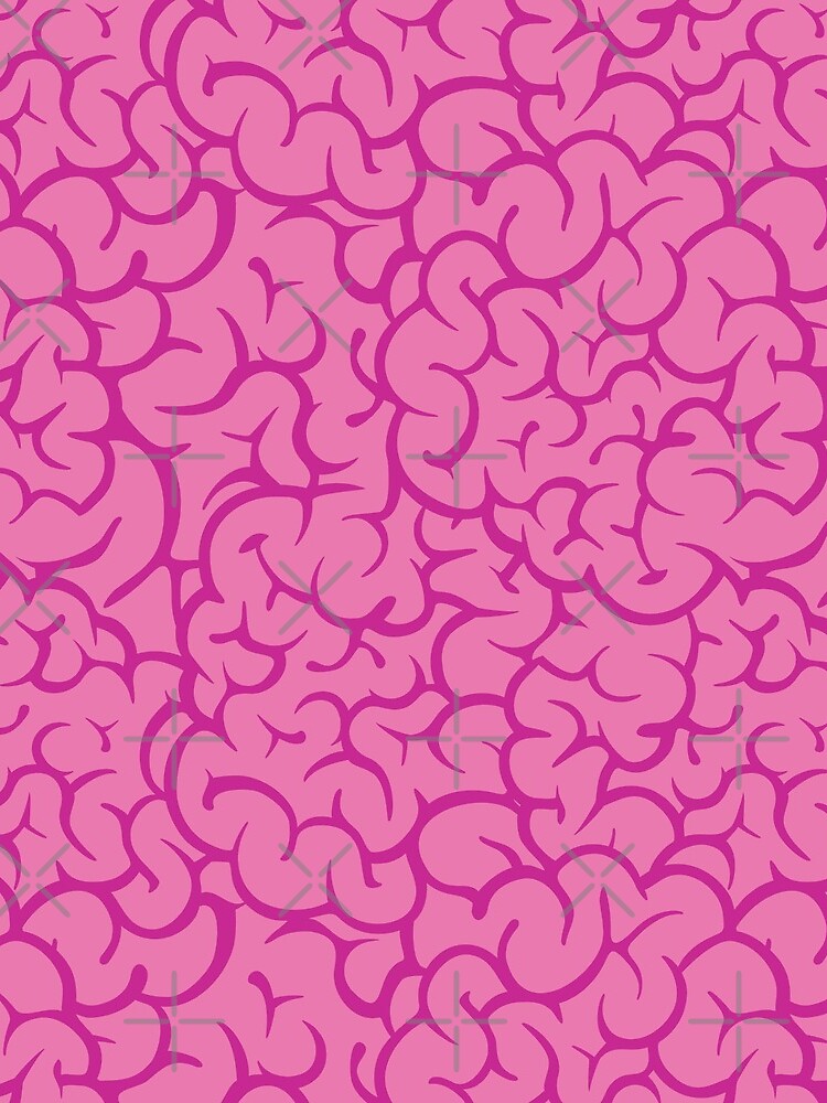 Pink brains pattern by dmitriylo