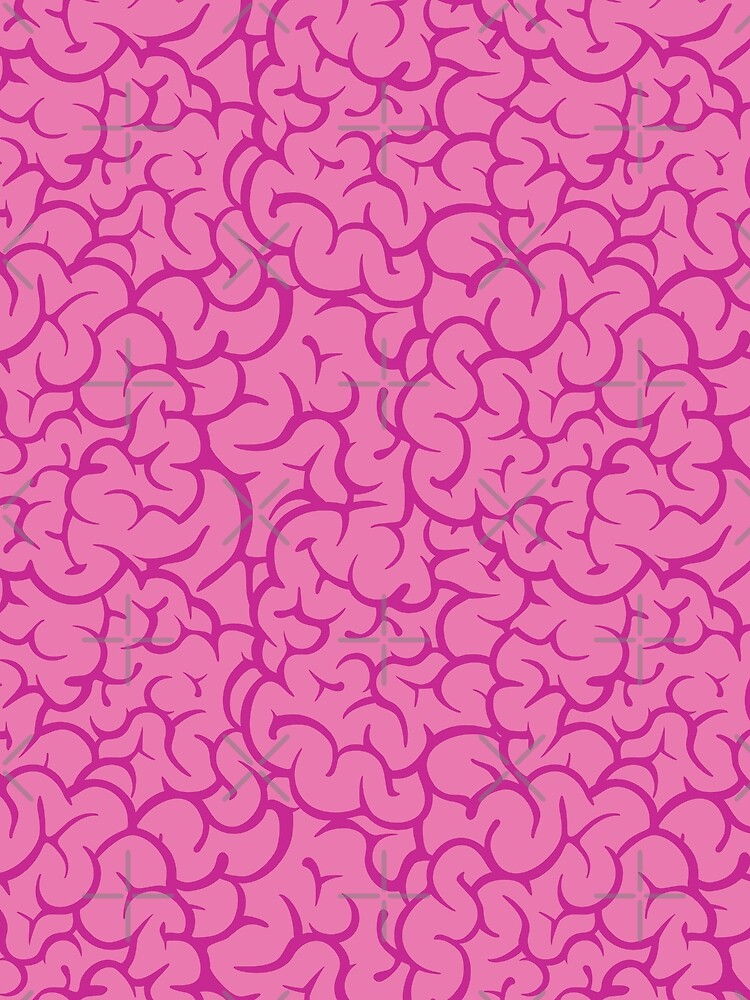 Pink brains pattern by dmitriylo