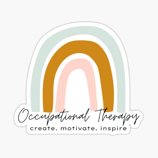 Item preview, Occupational Therapy create motivate inspire designed and sold by GlendaMason.