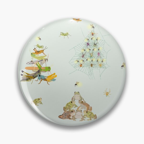 Item preview, Insects and Toads Create Christmas Trees designed and sold by Amy Hadden.