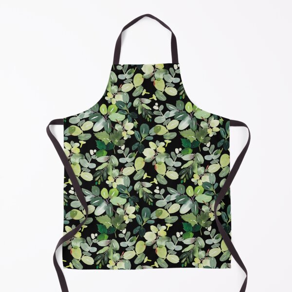 Item preview, Green Foliage on Black designed and sold by Sidetracks.